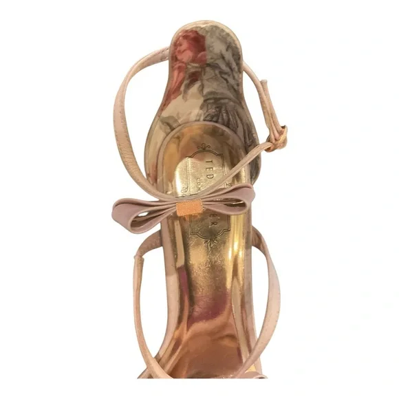 Ted Baker Women's Pink Nuscala Ankle Strap Sandals Size 9 - Picture 14 of 16